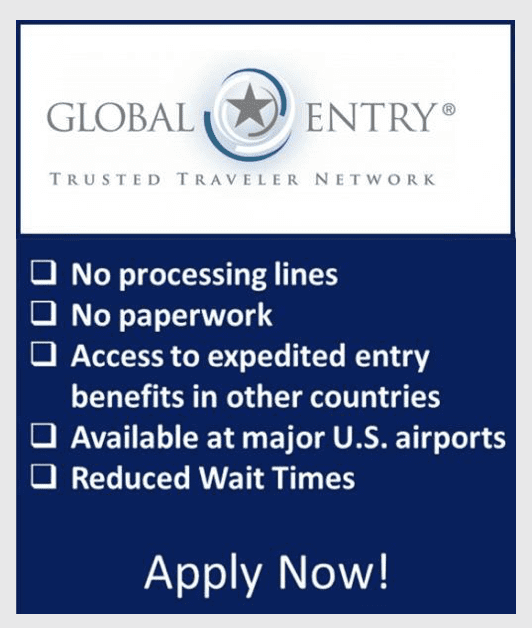 homeland security global entry login