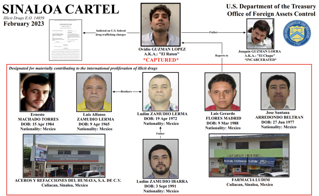 Hstoday Treasury Sanctions Sinaloa Cartel Network of ‘Super Lab ...
