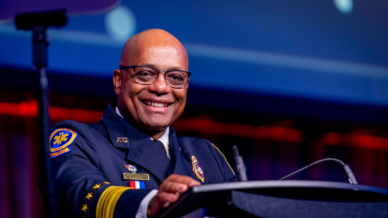 Hstoday Fairfax County Fire and Rescue Chief John Butler Installed